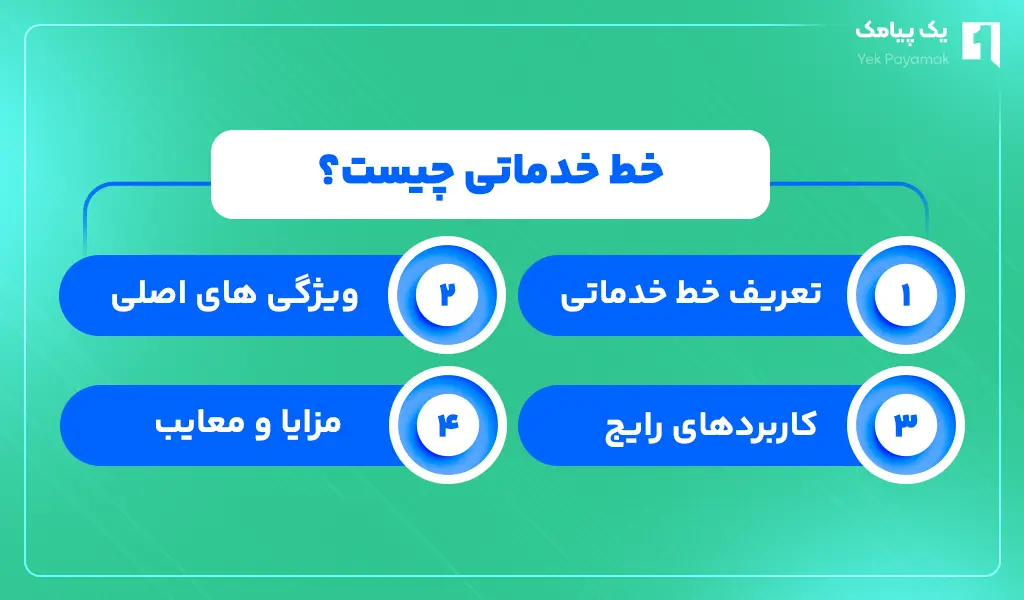 خط خدماتی چیست؟
